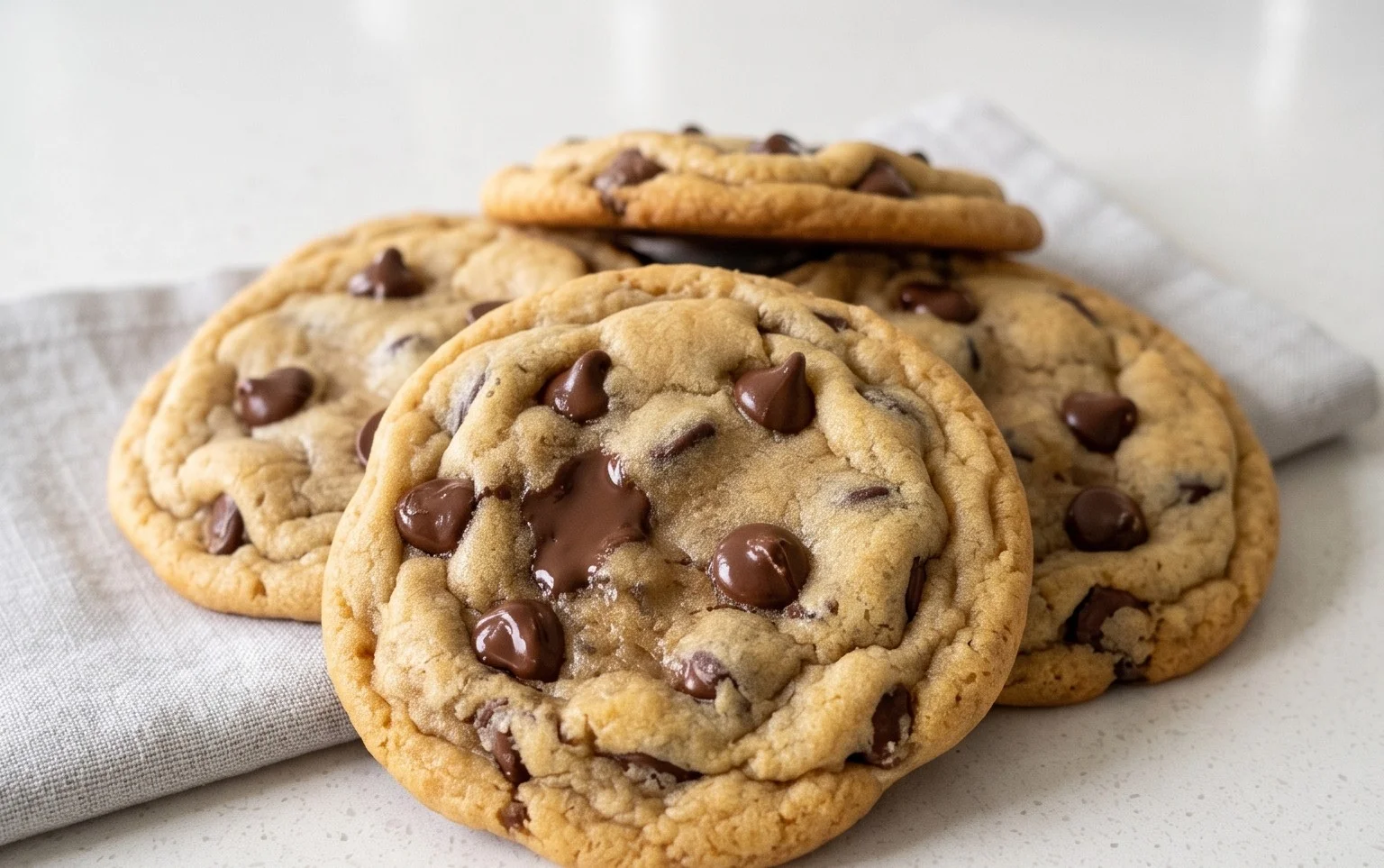 The Best Soft Chocolate Chip Cookies