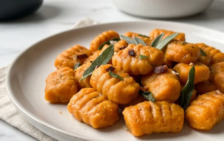 Sweet Potato Gnocchi