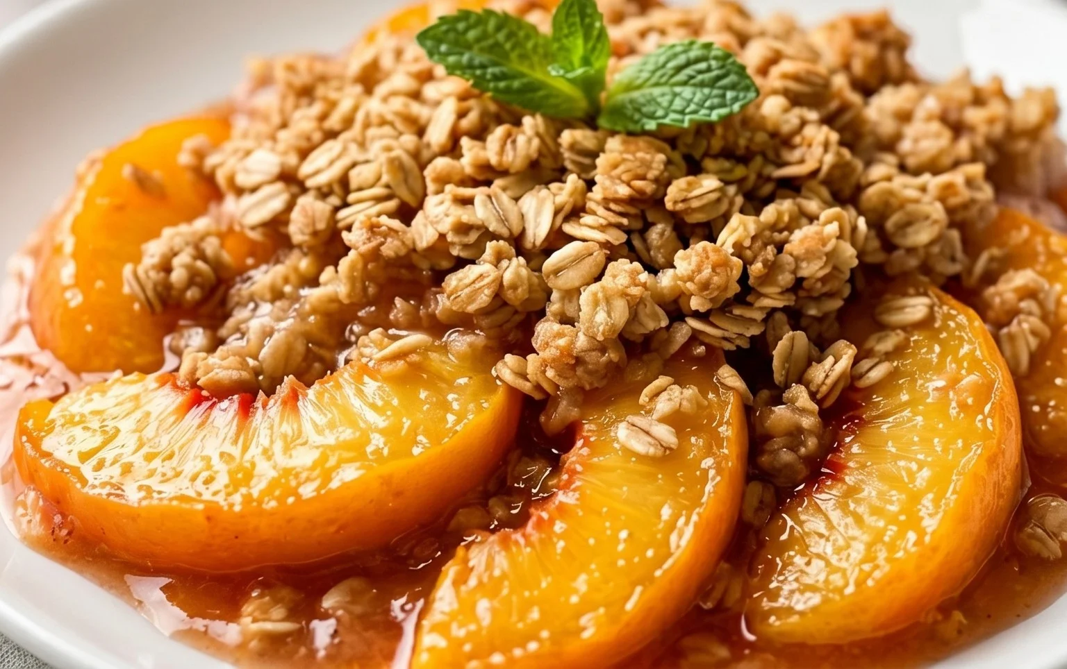 Peach Crisp