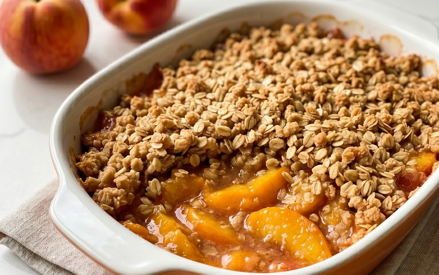 Peach Crisp