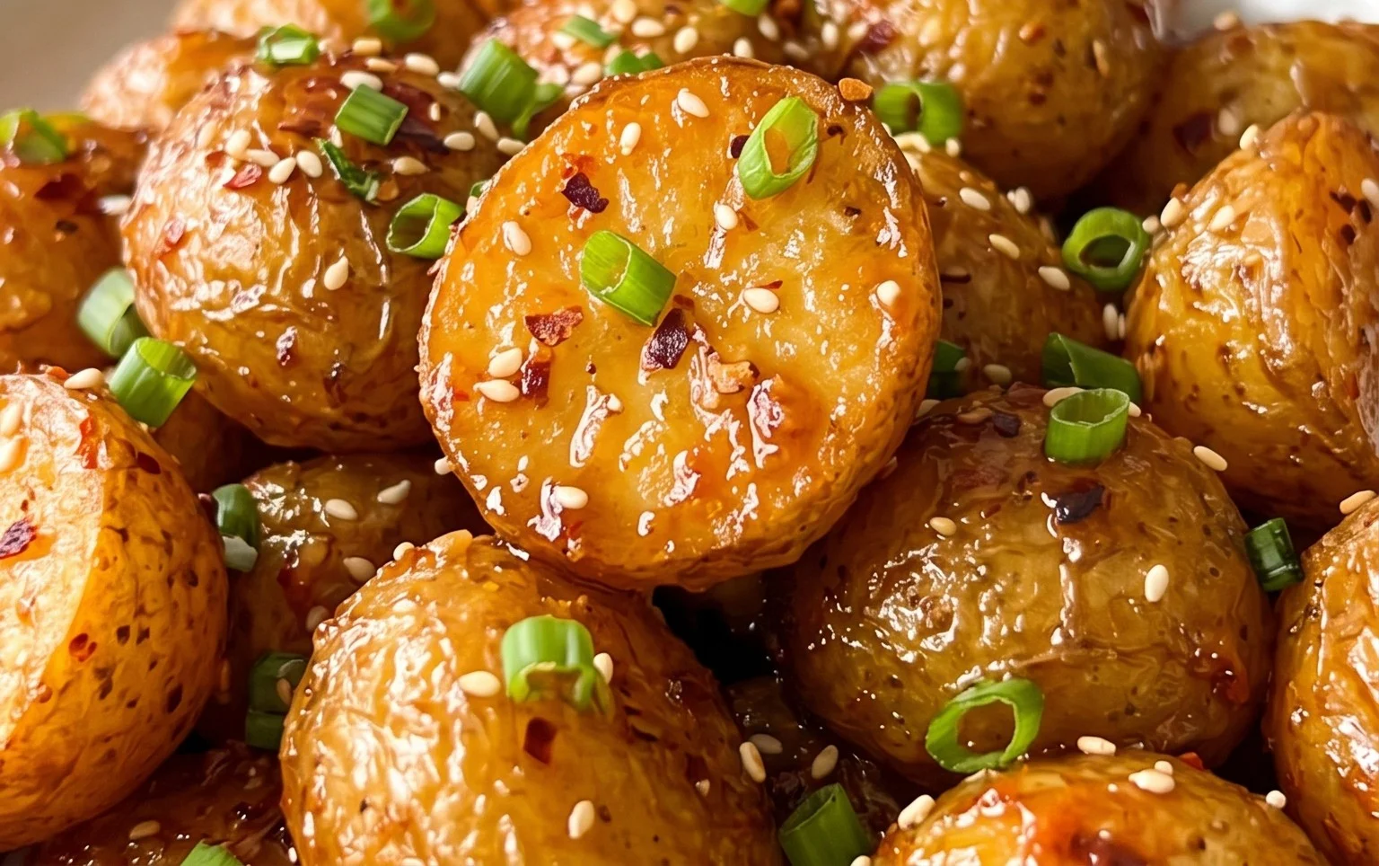 Crispy Honey Chilli Potatoes