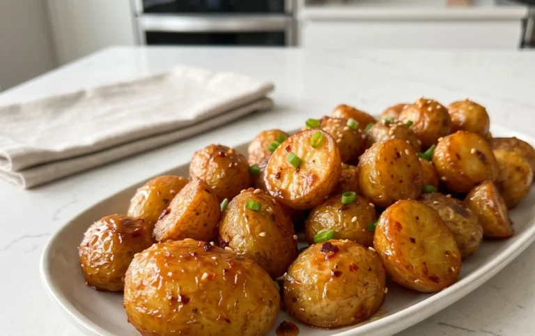 Crispy Honey Chilli Potatoes