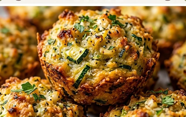 Zucchini Garlic Bites