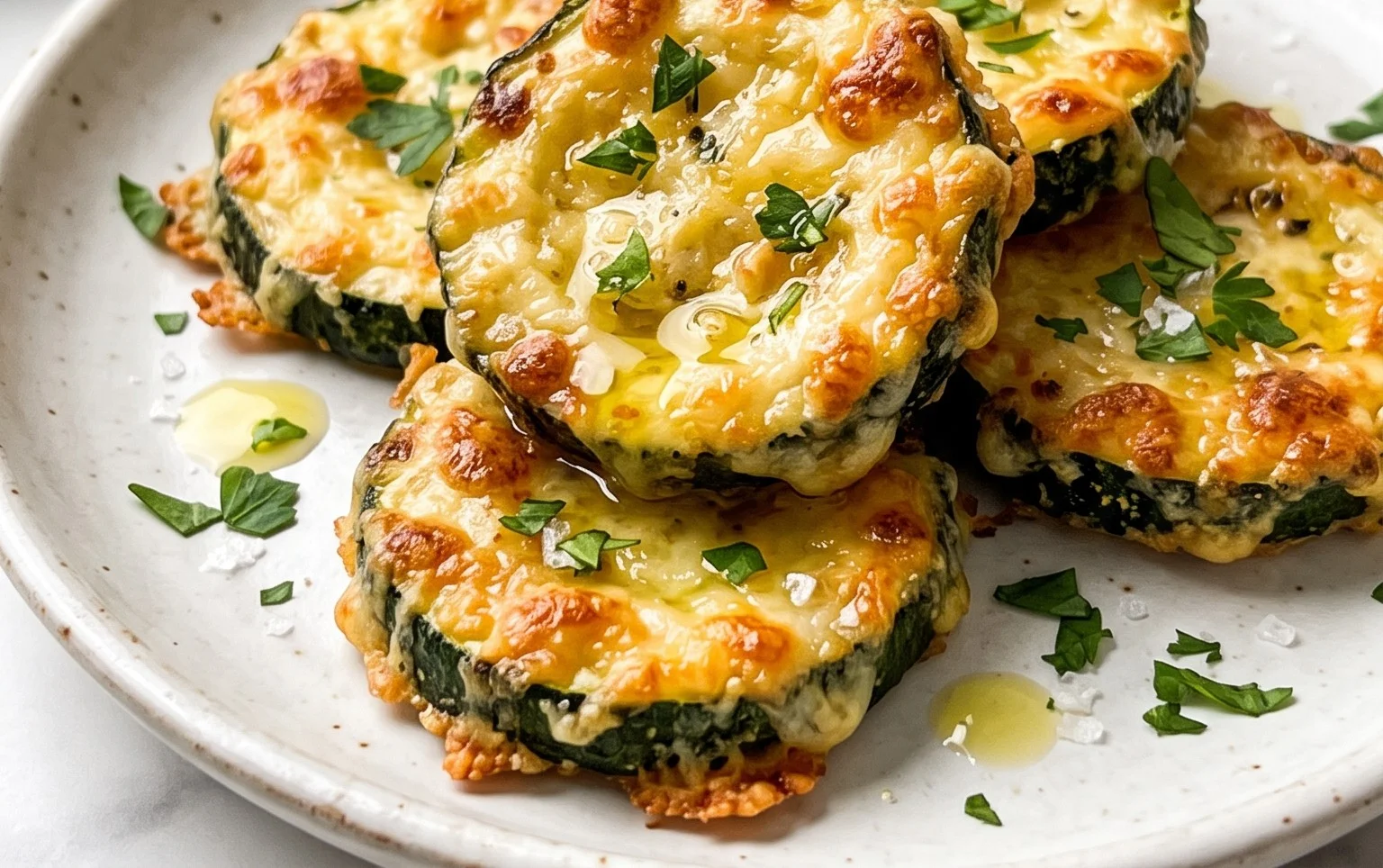 Baked Parmesan Zucchini
