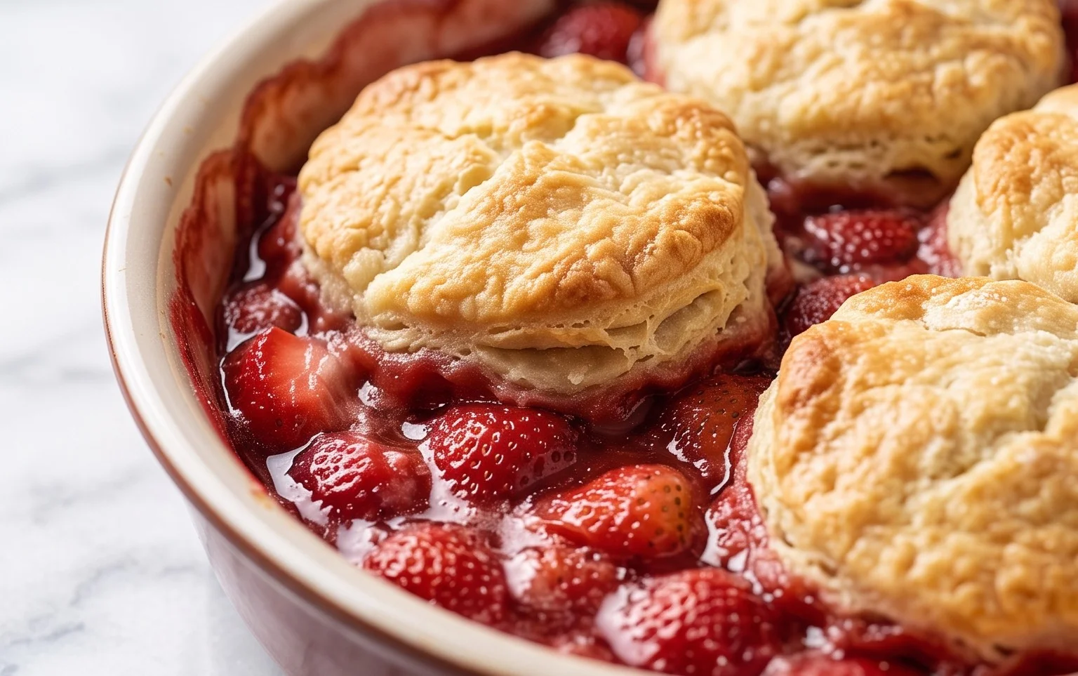 Strawberry Cobbler