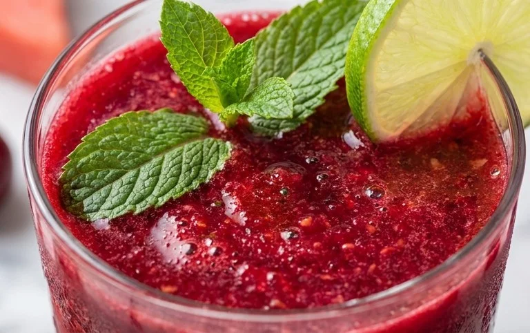 Watermelon Cherry Berry Beet Juice