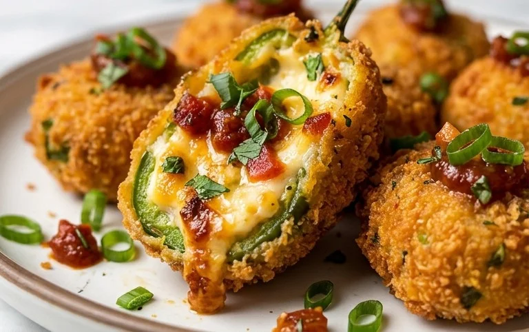 Fried Jalapeno Popper Bites