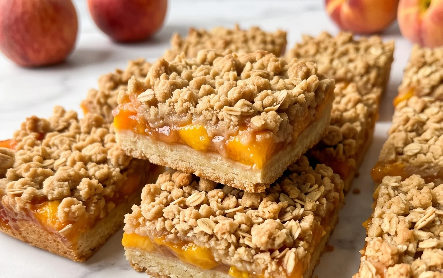 Fresh Peach Crum extractb Bars