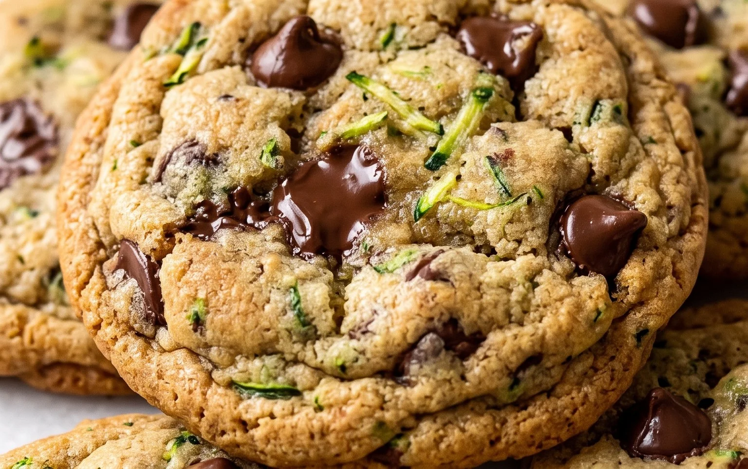Zucchini Chocolate Chip Cookies