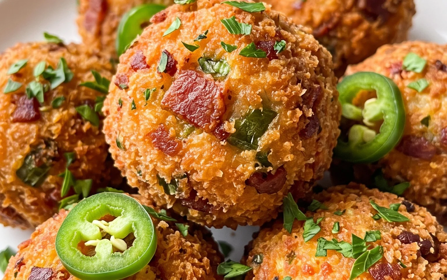 Beef Bacon Jalapeño Popper Cheese Balls