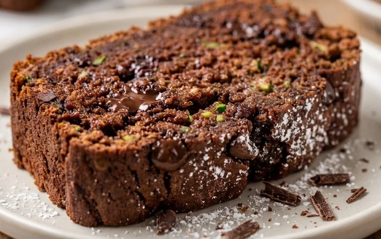 Double Chocolate Zucchini Bread