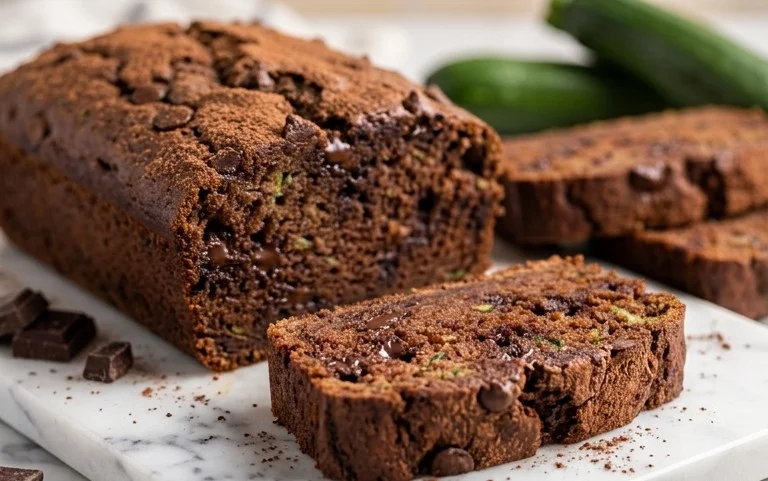 Double Chocolate Zucchini Bread