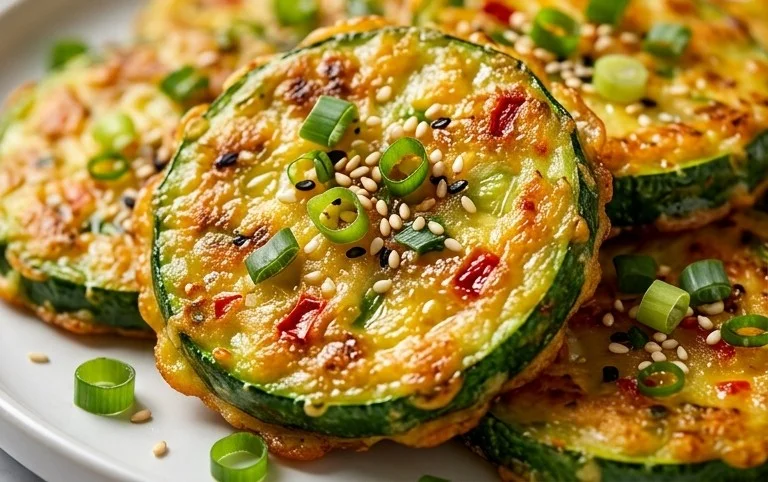 Quick & Easy Korean Zucchini Fritters (Hobak Jeon)