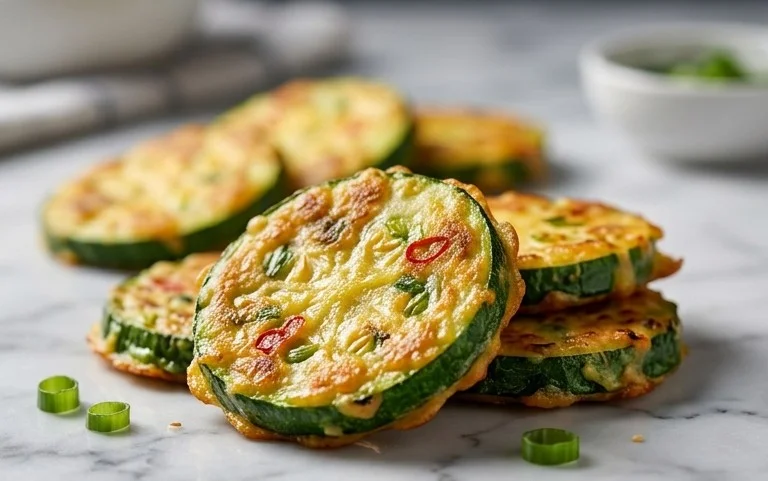 Quick & Easy Korean Zucchini Fritters (Hobak Jeon)