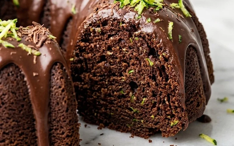 Chocolate Zucchini Bundt Cake 