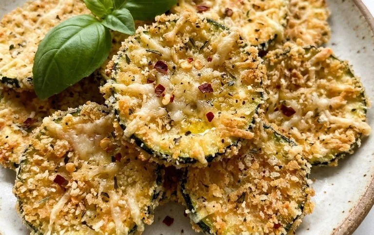Crispy Baked Zucchini Chips