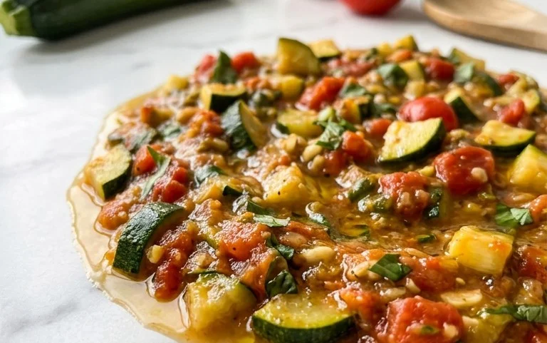 Simple Fresh Zucchini Pasta Sauce