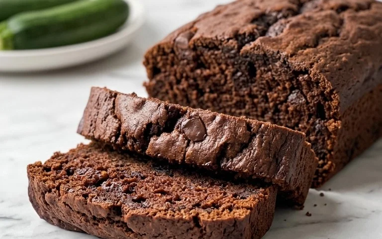 Double Dark Chocolate Zucchini Bread