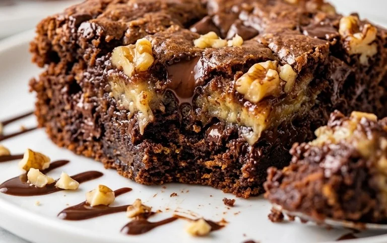 Banana Bread Brownies