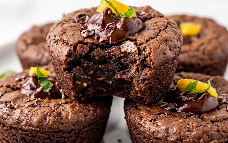 Chocolate Black Bean Brownie Bites